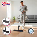 Mop spray cu rezervor detasabil Speed Clean, Vanora Home, 126x41x13 cm, plastic/inox, negru