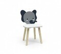 Scaun pentru copii Elefant, U-grow, 30x29x7 cm, MDF, multicolor