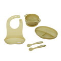 Set diversificare U-grow, 5 piese, silicon, verde