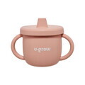 Set diversificare U-grow, 3 piese, silicon, roz