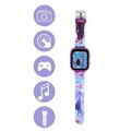 Ceas cu aparat foto si camera video pentru copii Frozen, LEXIBOOK, 25 cm, plastic, mov