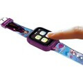 Ceas cu aparat foto si camera video pentru copii Frozen, LEXIBOOK, 25 cm, plastic, mov
