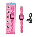 Ceas cu aparat foto si camera video pentru copii Barbie, LEXIBOOK, 25 cm, plastic, roz