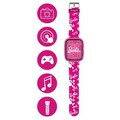 Ceas cu aparat foto si camera video pentru copii Barbie, LEXIBOOK, 25 cm, plastic, roz