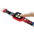 Ceas cu aparat foto si camera video pentru copii Spiderman, LEXIBOOK, 25 cm, plastic, rosu