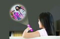 Lanterna cu proiector Barbie, LEXIBOOK, roz