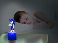 Lampa de veghe cu difuzor Sonic, LEXIBOOK, 7x7x17.1 cm, albastru