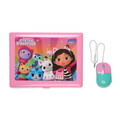 Laptop educational bilingv Ro/En pentru copii Gabby, LEXIBOOK, 5.1x9.7 cm, roz/verde