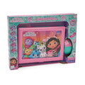Laptop educational bilingv Ro/En pentru copii Gabby, LEXIBOOK, 5.1x9.7 cm, roz/verde