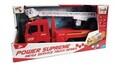 Autospeciala cu lumini, sunete si frictiune Pompieri, CEVODLE, 53 cm, plastic, rosu