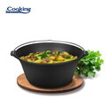 Ceaun Cooking by Heinner, 37x17.5 cm, 10 L, fonta, negru