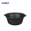 Ceaun Cooking by Heinner, 41x19.5 cm, 16 L, fonta, negru