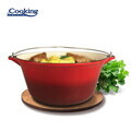 Ceaun Cooking by Heinner, 37x17.5 cm, 10 L, fonta emailata, rosu