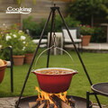 Ceaun Cooking by Heinner, 37x17.5 cm, 10 L, fonta emailata, rosu