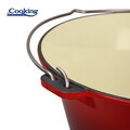 Ceaun Cooking by Heinner, 41x19.5 cm, 16 L, fonta emailata, rosu