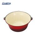 Ceaun Cooking by Heinner, 41x19.5 cm, 16 L, fonta emailata, rosu