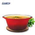 Ceaun Cooking by Heinner, 49x23 cm, 22 L, fonta emailata, rosu