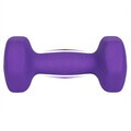 Set gantere 2 x 2 kg, Songmics, neopren, violet