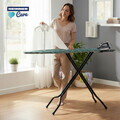 Masa de calcat Linea, Heinner Care, 124x43 cm, bumbac/metal, verde/alb