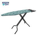 Masa de calcat Linea, Heinner Care, 124x43 cm, bumbac/metal, verde/alb
