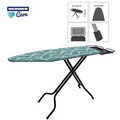 Masa de calcat Linea, Heinner Care, 124x43 cm, bumbac/metal, verde/alb