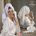 Aparat curatare faciala 3 in 1 Fashion TV, Matte Cream-Gold, 16.9x6x7.4 cm, silicon, crem