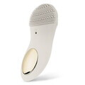 Aparat curatare faciala Fashion TV, Matte Cream-Gold, 14.3x6.2x3.7 cm, silicon, crem