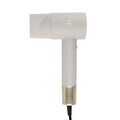 Uscator de par Fashion TV, Matte Cream-Gold, 1350-1600W, 3 viteze, 3 trepte de temperatura, crem