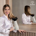 Uscator de par profesional Fashion TV, Matte Cream-Gold, 1950-2300W, 2 viteze, 3 trepte de temperatura, crem