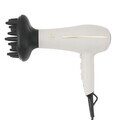 Uscator de par profesional Fashion TV, Matte Cream-Gold, 1950-2300W, 2 viteze, 3 trepte de temperatura, crem