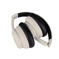 Casti wireless ANC Fashion TV, Matte Cream-Gold, 17x18.5x8 cm, crem/negru