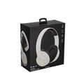 Casti wireless ANC Fashion TV, Matte Cream-Gold, 17x18.5x8 cm, crem/negru