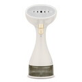 Aparat de calcat cu aburi Fashion TV, Matte Cream-Gold, 1500W, 220 ml, invelis ceramic, crem