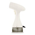 Aparat de calcat cu aburi Fashion TV, Matte Cream-Gold, 1500W, 220 ml, invelis ceramic, crem