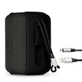 Boxa Bluetooth S Fashion TV, Matte Black-Rose Gold, 8.5x8.9x11.5 cm, negru