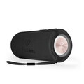 Boxa Bluetooth M Fashion TV, Matte Black-Rose Gold, 8.5x8.9x21 cm, negru