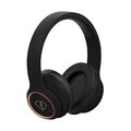 Casti wireless ANC Fashion TV, Matte Black-Rose Gold, 17x18.5x8 cm, negru