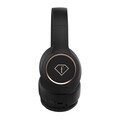 Casti wireless ANC Fashion TV, Matte Black-Rose Gold, 17x18.5x8 cm, negru