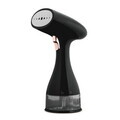 Aparat de calcat cu aburi Fashion TV, Matte Black-Rose Gold, 1500W, 220 ml, invelis ceramic, negru