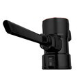 Aspirator vertical Fashion TV, Matte Black-Rose Gold, 250 W, 3 viteze, negru
