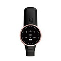 Aspirator vertical Fashion TV, Matte Black-Rose Gold, 250 W, 3 viteze, negru