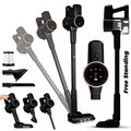 Aspirator vertical Fashion TV, Matte Black-Rose Gold, 250 W, 3 viteze, negru