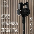 Aspirator vertical Fashion TV, Matte Black-Rose Gold, 250 W, 3 viteze, negru