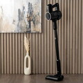 Aspirator vertical Fashion TV, Matte Black-Rose Gold, 250 W, 3 viteze, negru