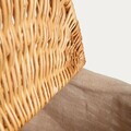 Cos de picnic Elvora, Homla, 48x36x38 cm, rachita, natur/bej
