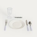Cos de picnic 2 persoane Trivelle, Homla, 38x27x19 cm, rachita, natur