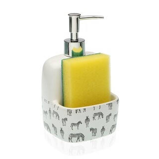 9.4x17.8 cm, Multicolor, Dozator detergent vase
