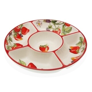 Multicolor, Platou servire Ø25.5 cm