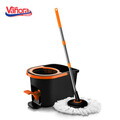 Set curatenie cu pedala Master Clean Step, Vanora Home, 16L, plastic, negru/portocaliu