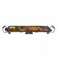 Gratar Teppanyaki XL, Beper, 2000W, 70x23 cm, aluminiu, negru
